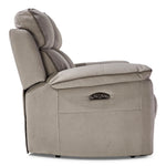 Memphis Dual Power Reclining Sofa - Silver Grey