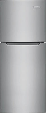 Frigidaire 23.75" 11.6 Cu. Ft. Brushed Stainless Steel Top-Freezer Refrigerator - FFET1222UV