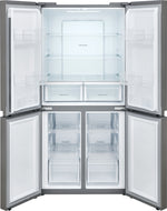 Frigidaire Brushed Steel 4 Door Refrigerator (17.4 Cu. Ft) - FRQG1721AV