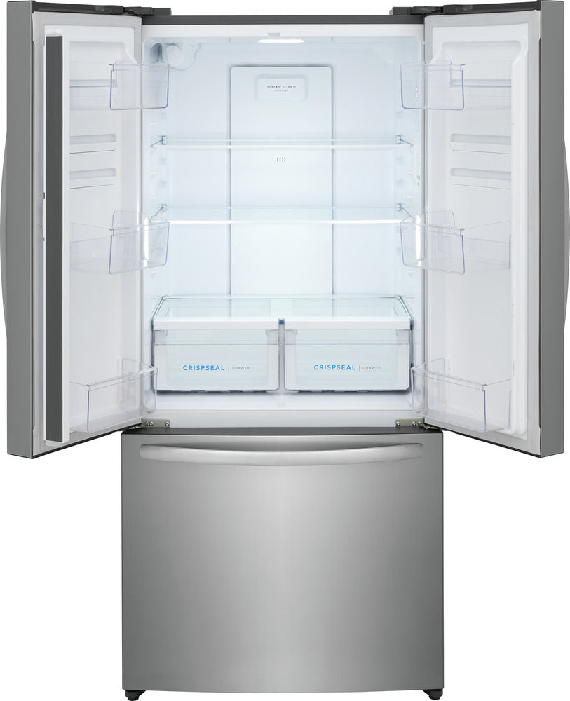 Frigidaire 31.5" 17.6 Cu. Ft. Brushed Stainless Steel French Door Refrigerator - FRFG1723AV