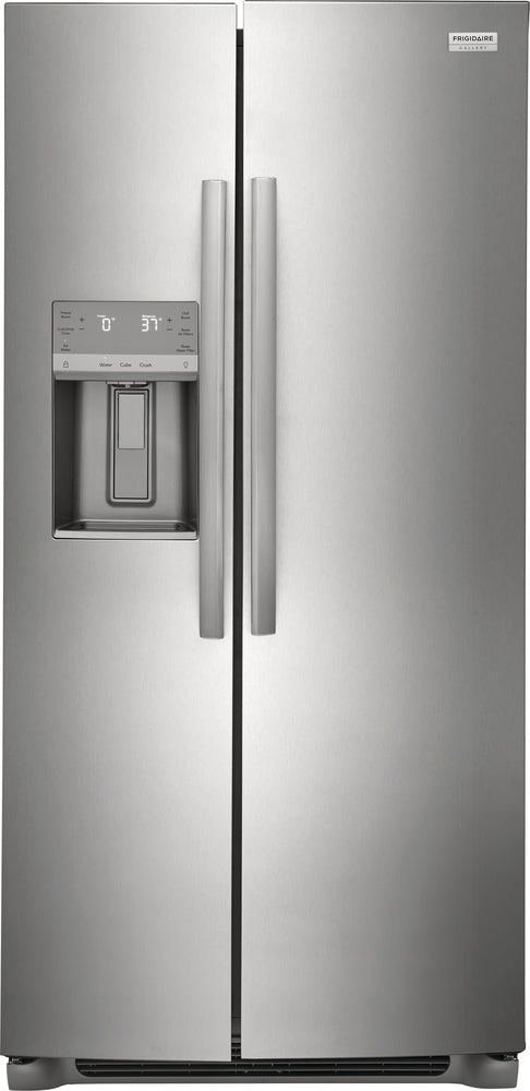 Frigidaire Gallery Stainless Steel 36" Counter Depth Side by Side Refrigerator (22.2 Cu. Ft.) - GRSC2352AF