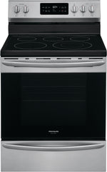 Frigidaire Gallery Stainless Steel Freestanding Electric Range with Steam Clean - GCRE302CAF