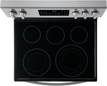 Frigidaire Gallery Smudge-Proof Stainless Steel Freestanding Electric Range with Air Fry - GCRE306CAF