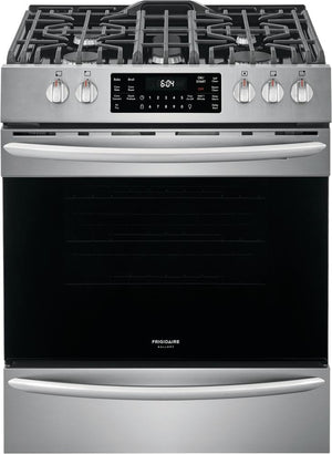 Frigidaire Gallery Cuisinière au gaz 5,6 pi³ encastrable à convection avec friture à air acier inoxydable résistant aux traces de doigts FGGH3047VF