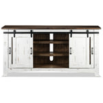 Pueblo 80" TV Stand - Weathered White