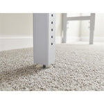 Gladiator Hammered White 8' Adjustable Height Hardwood Workbench - GAWB08HWGW