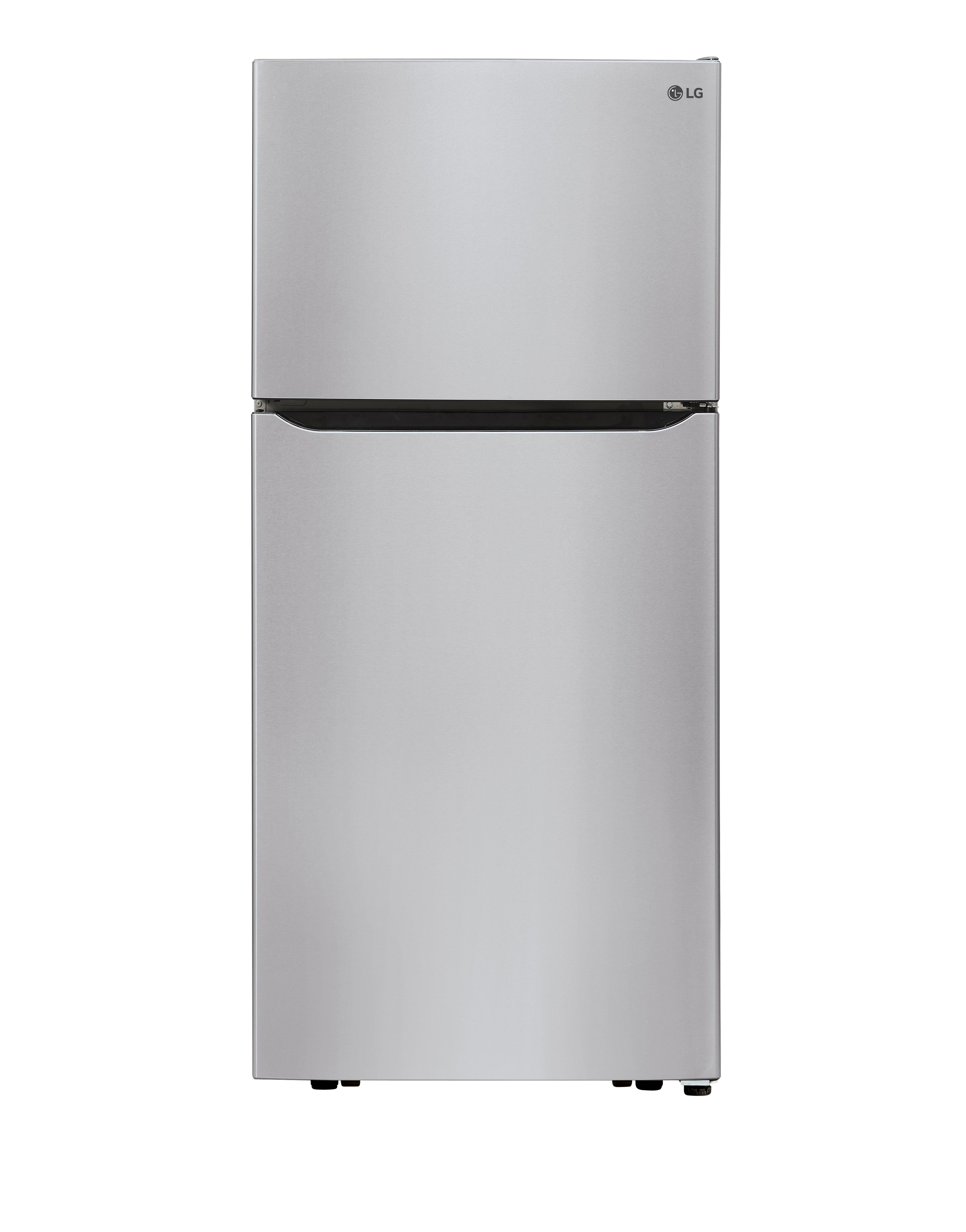 LG 30" 20 Cu. Ft. Stainless Steel  Top-Freezer Refrigerator - LTCS20020S