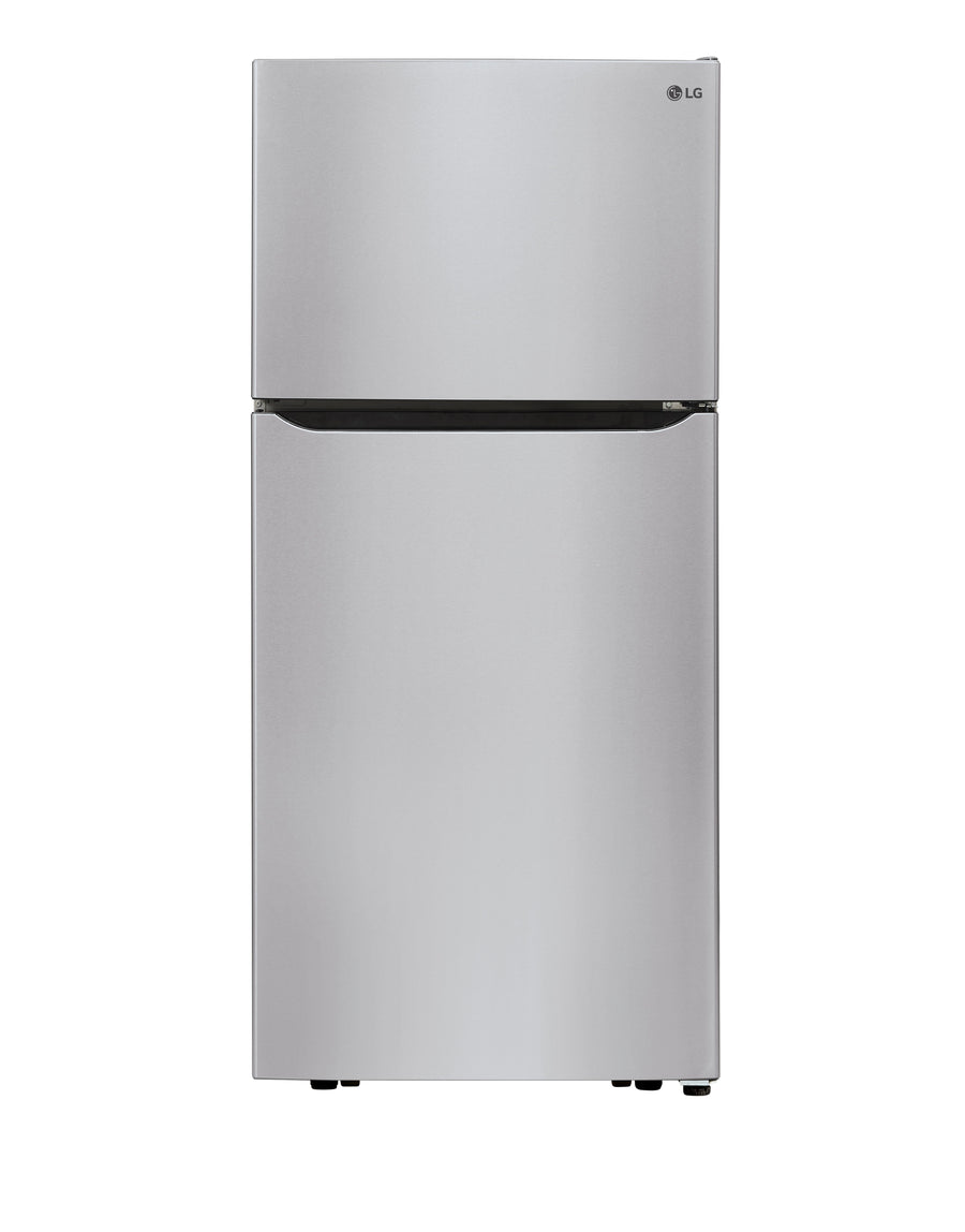 LG 30" 20 Cu. Ft. Stainless Steel  Top-Freezer Refrigerator - LTCS20020S