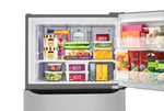 LG Stainless Steel Top Mount Refrigerator (20 Cu. Ft.) - LTCS20040S