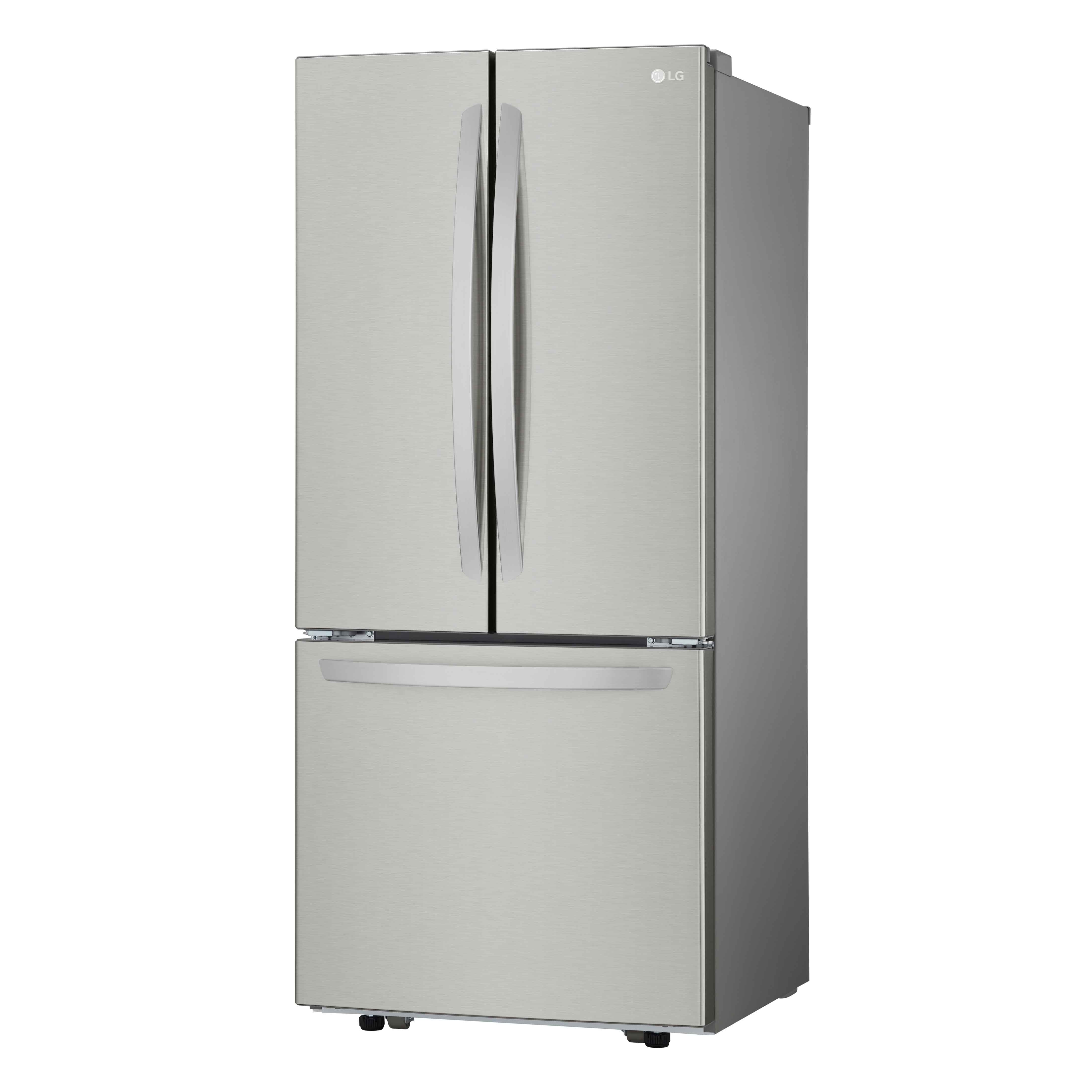 LG 30" 22 Cu. Ft. Smudge Resistant Stainless Steel French Door Refrigerator - LRFNS2200S