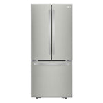 LG 30" Smudge Resistant Stainless Steel French Door Refrigerator (22 cu. ft.) - LRFNS2200S