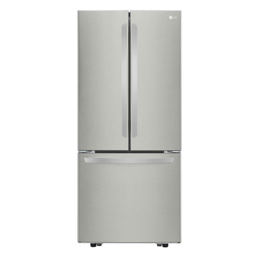LG 30" 22 Cu. Ft. Smudge Resistant Stainless Steel French Door Refrigerator - LRFNS2200S