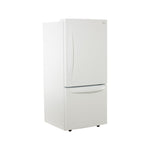 LG 30" 22.1 Cu. Ft. White Bottom-Freezer Refrigerator - LRDNS2200W