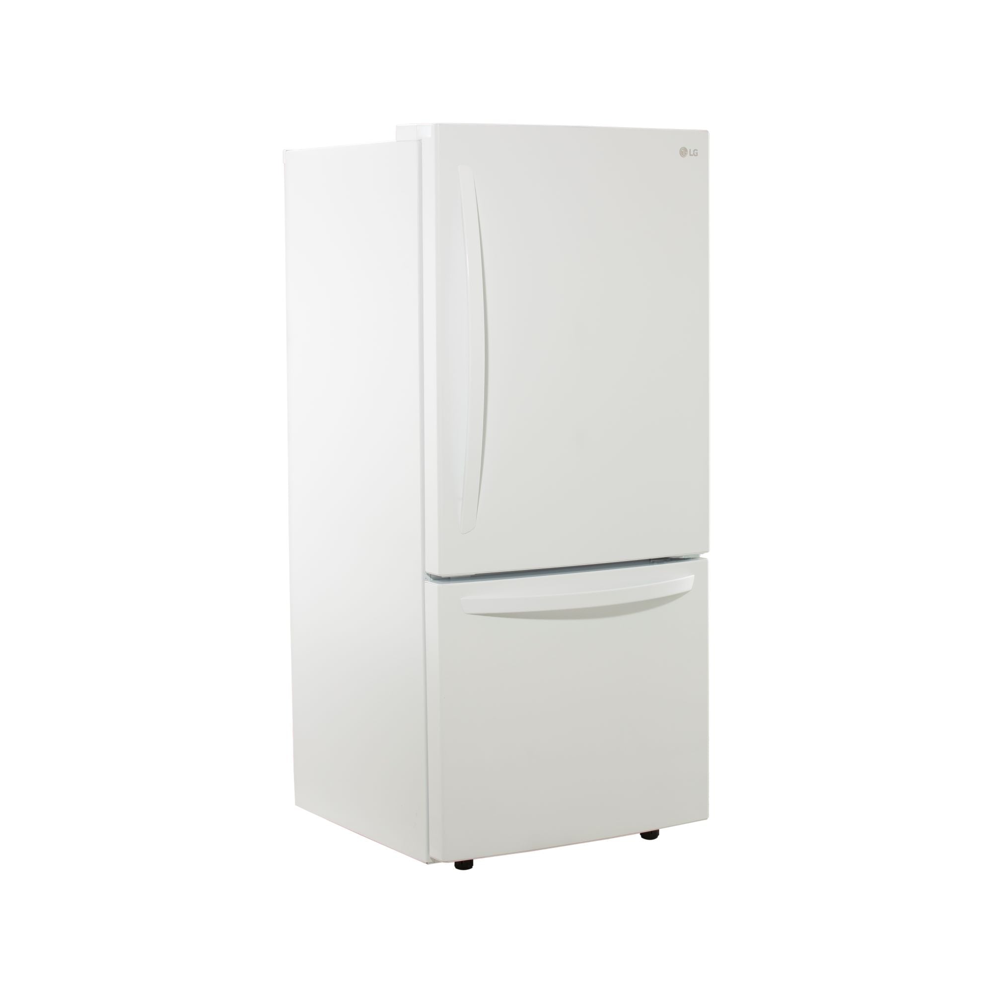 LG 30" 22.1 Cu. Ft. White Bottom-Freezer Refrigerator - LRDNS2200W