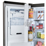 LG Black Stainless Steel 33" French Door Refrigerator with ThinQ® Technology (24.5 Cu.Ft) - LRFXS2503D