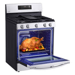 LG Stainless Steel 5.8 cu ft. Gas ThinQ® Range with Air Fry and Fan Convection- LRGL5823S