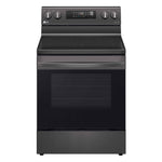 LG Black Stainless Steel 6.3 cu ft. Electric ThinQ® Range with Air Fry and Fan Convection- LREL6323D