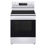 LG Stainless Steel 6.3 cu ft. Electric ThinQ® Range with Air Fry and Fan Convection -LREL6323S