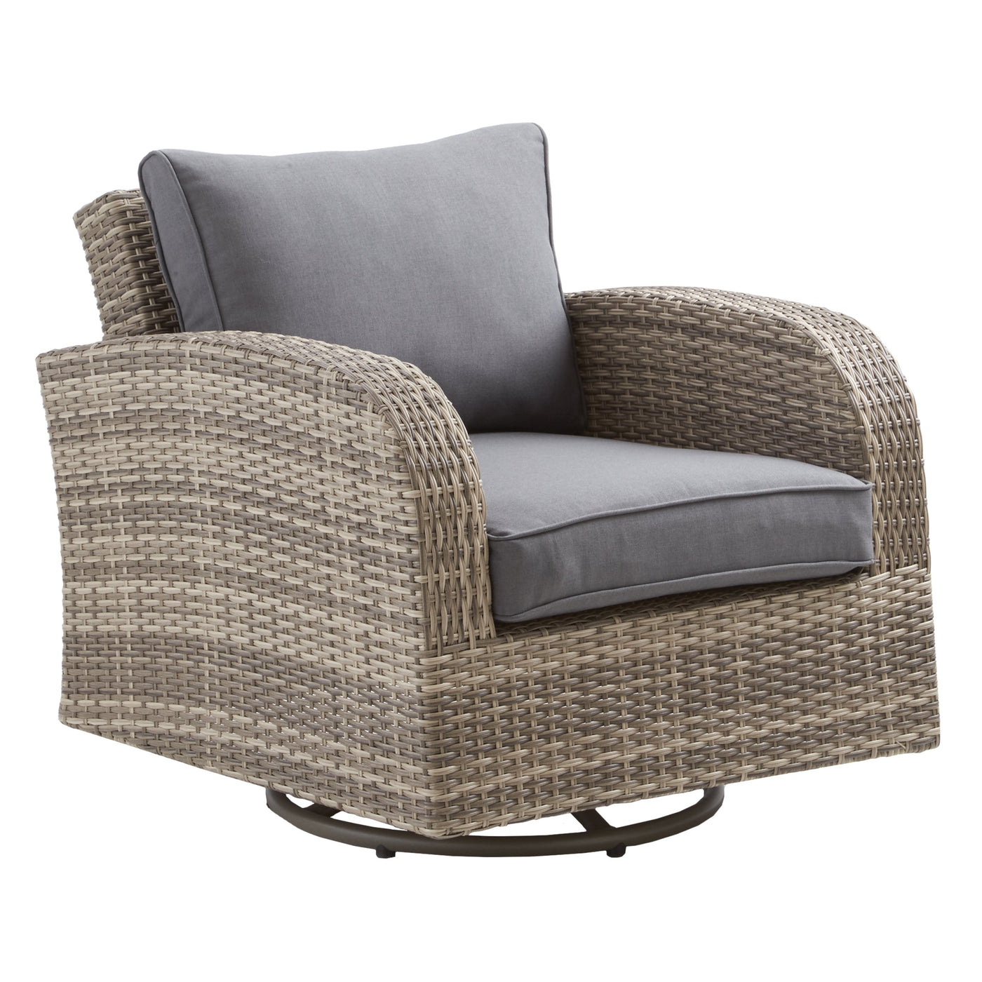 Marco Outdoor Swivel Chair - Grey