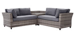 Omnibus 3-Piece Outdoor Sectional - Grey