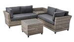 Omnibus 3-Piece Outdoor Sectional - Grey