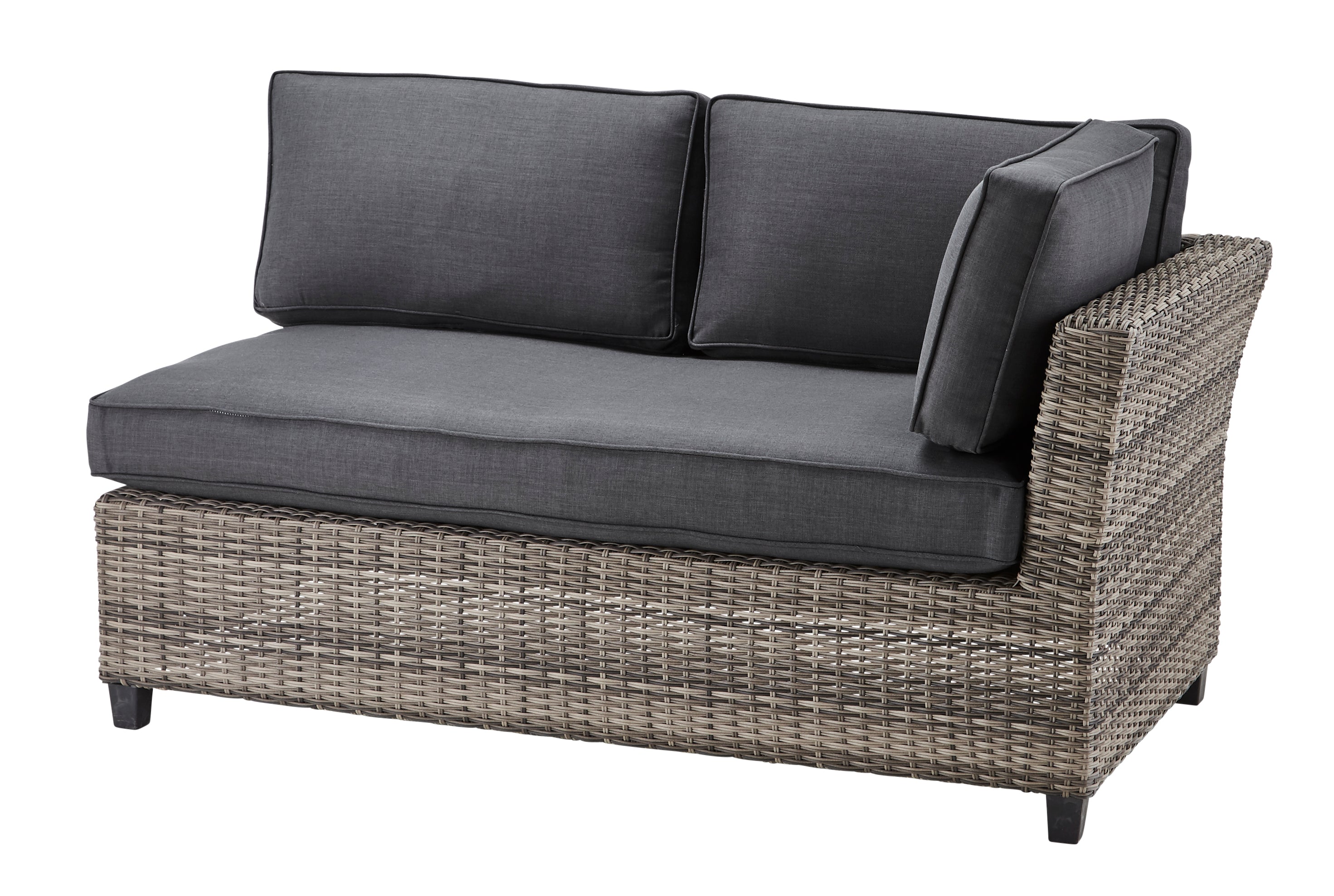 Omnibus 3-Piece Outdoor Sectional - Grey