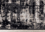 Ariel Grey Cream Distressed Rug, 5'1" X 7'7" Area Rug
