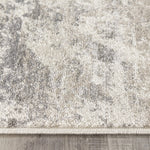 Adele 7'10" X 10'6" Faded Storm Rug - Cream Grey Area Rug