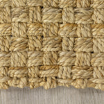Jute Basketweave Area Rug - 3' X 5' - Beige