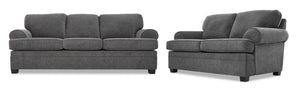 Calliope Ens. Sofa et causeuse - fumée
