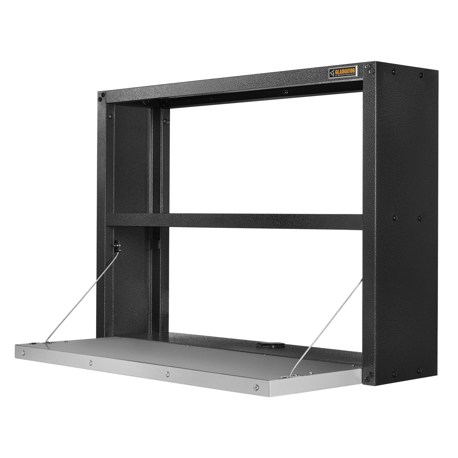 Gladiator Silver Tread Ready-to-Assemble Foldaway Work Station - GAFS42KDJG