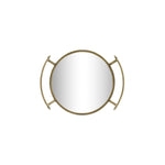 Jami Round Bar Cart - Gold