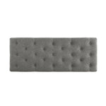 Faye Ottoman - Grey