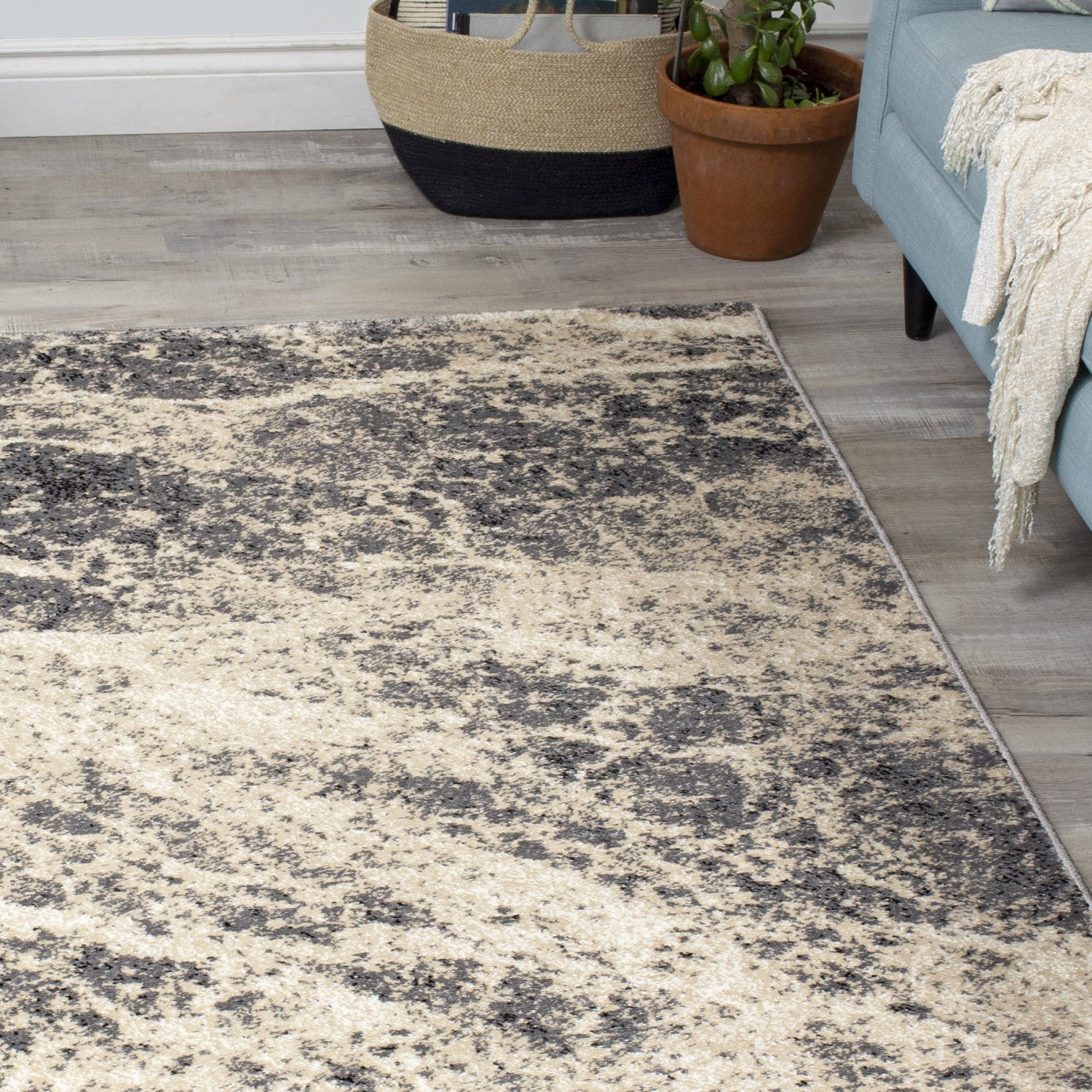 Siecle Sandbanks Area Rug - 8' X 11' - Cream/Beige