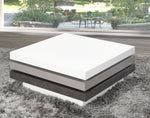 Adina Coffee Table - White, Beige and Grey