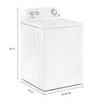 Amana White Top-Load Washer (4.0 Cu. Ft. IEC) - NTW4516FW