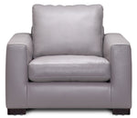 Anderson Leather Chair - Ash