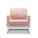 Angelo accent chair - blush