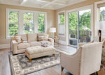 Camlann II Area Rug - 7'10" x 9'10" - Grey/Ivory