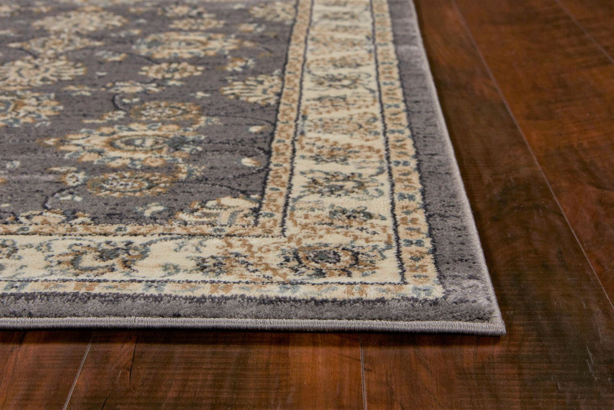 Camlann II Area Rug - 7'10" x 9'10" - Grey/Ivory