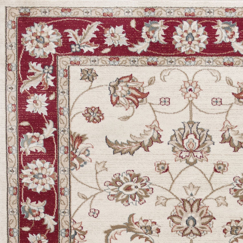 Camlann II Area Rug - 7'10" x 9'10" - Ivory/Red