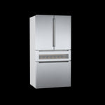 Bosch 36" 21.2 Cu. Ft. Stainless Steel Counter-Depth French Door Refrigerator with Wine Drawer - B36CL81ENG