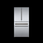 Bosch 36" 21.2 Cu. Ft. Stainless Steel Counter-Depth French Door Refrigerator with Wine Drawer - B36CL81ENG