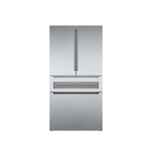 Bosch Réfrigérateur 21,2 pi³ avec porte à 2 battants profondeur de comptoir avec tiroir à vin acier inoxydable B36CL81ENG