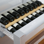 Bosch 36" 21.2 Cu. Ft. Stainless Steel Counter-Depth French Door Refrigerator with Wine Drawer - B36CL81ENG