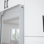 Bosch 36" 21.2 Cu. Ft. Stainless Steel Counter-Depth French Door Refrigerator with Wine Drawer - B36CL81ENG