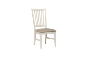 Barrie Chaise sans bras – blanc antique