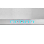 Broan Stainless Steel 24" 450 CFM Designer Pyramidal Chimney Hood - BWP1244SS