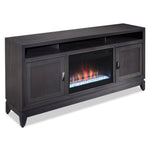 Bayshore Fireplace TV Stand - Grey