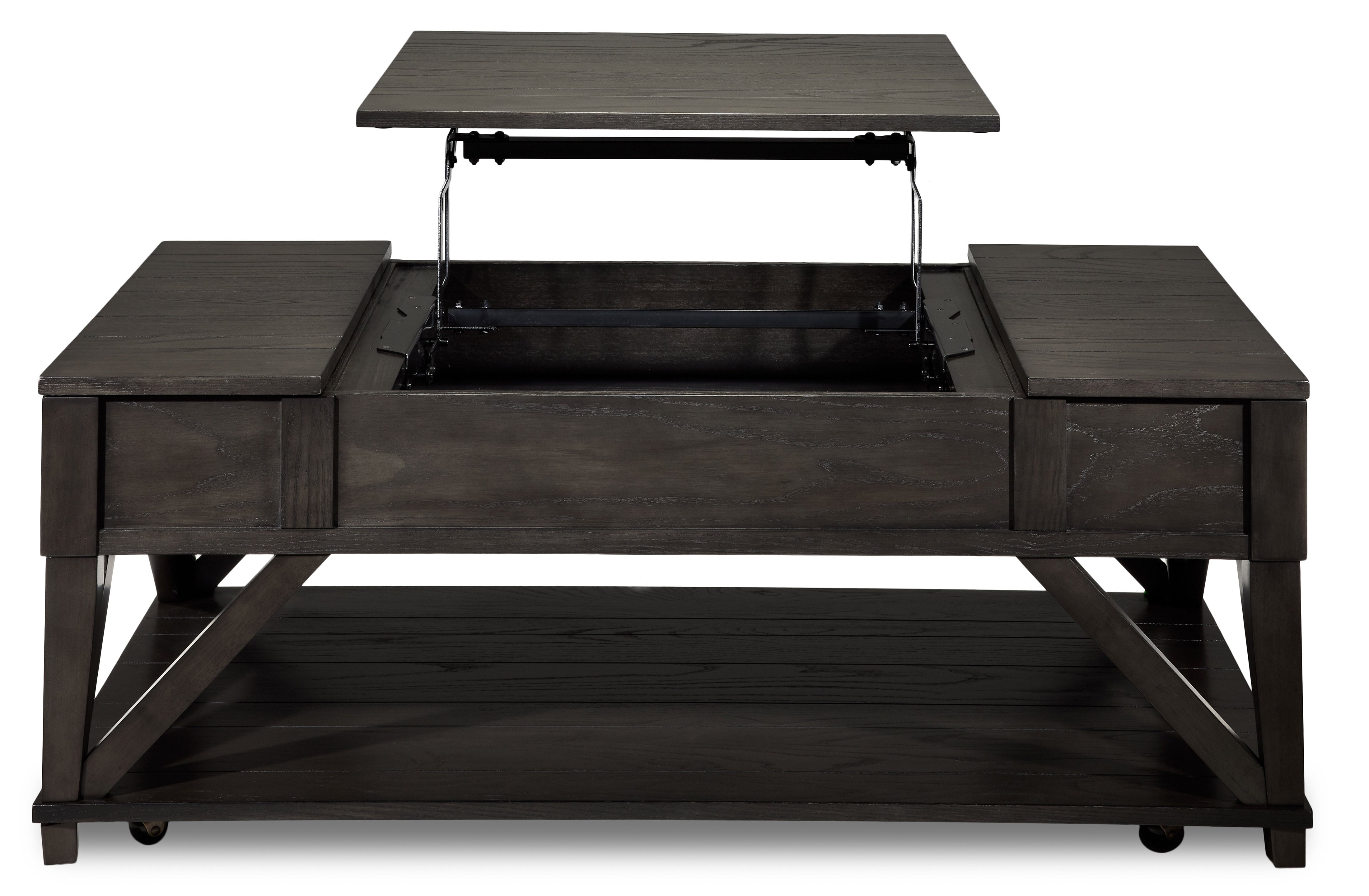 Brandon 48" Lift-Top Coffee Table - African Grey